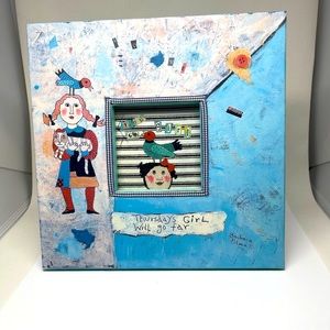 Barbara Olsen whimsical art Frame